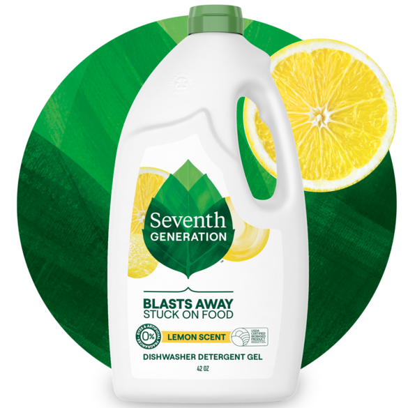 Seventh Generation Dishwasher Gel Lemon 42oz.