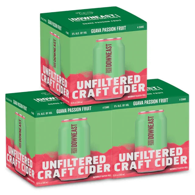 Downeast Cider Guava Passionfruit 12oz. Can