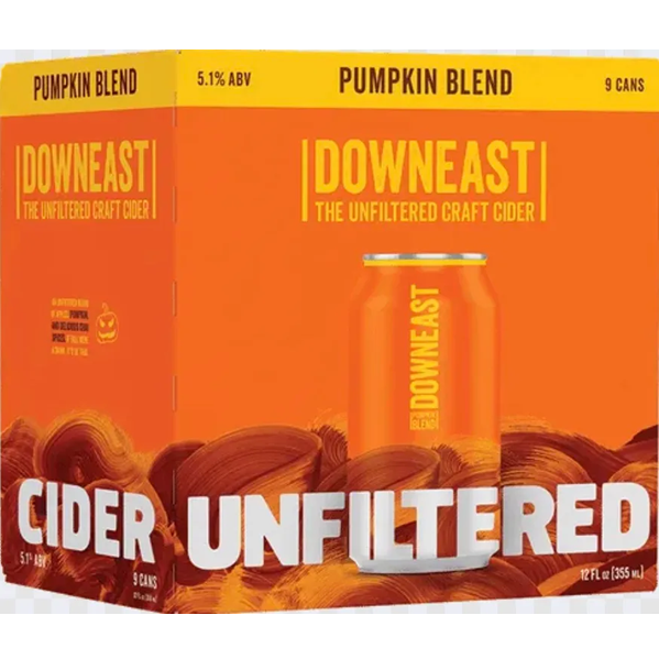 Downeast Cider Pumpkin Blend 12oz. Can