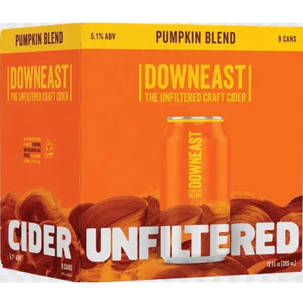 Downeast Cider Pumpkin Blend 12oz. Can