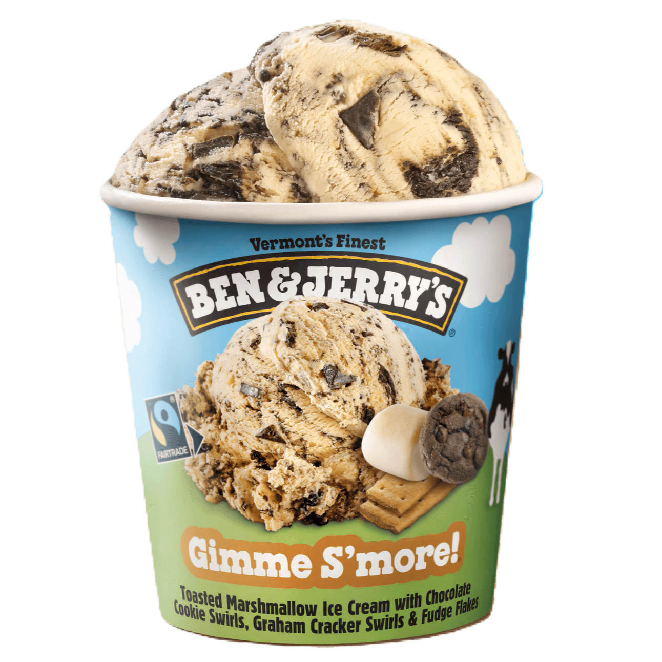 Ben & Jerry's Ice Cream Gimme S’more! 16oz.