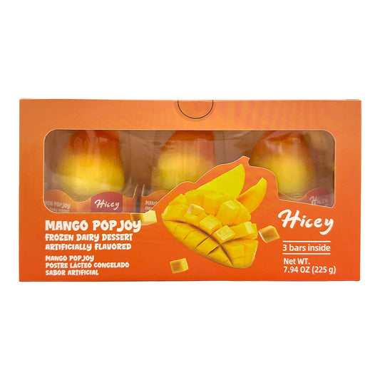 Hicey Mango Pop Joy Frozen Dairy Dessert