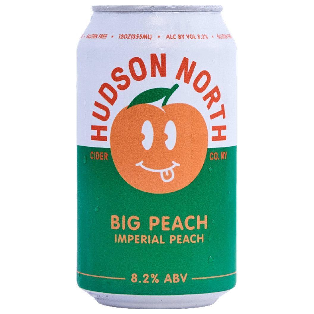 Hudson North Big Peach Cider 12oz. Can