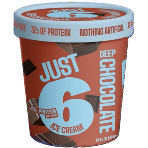 Just 6 Ice Cream Deep Chocolate 14 Fl. oz.