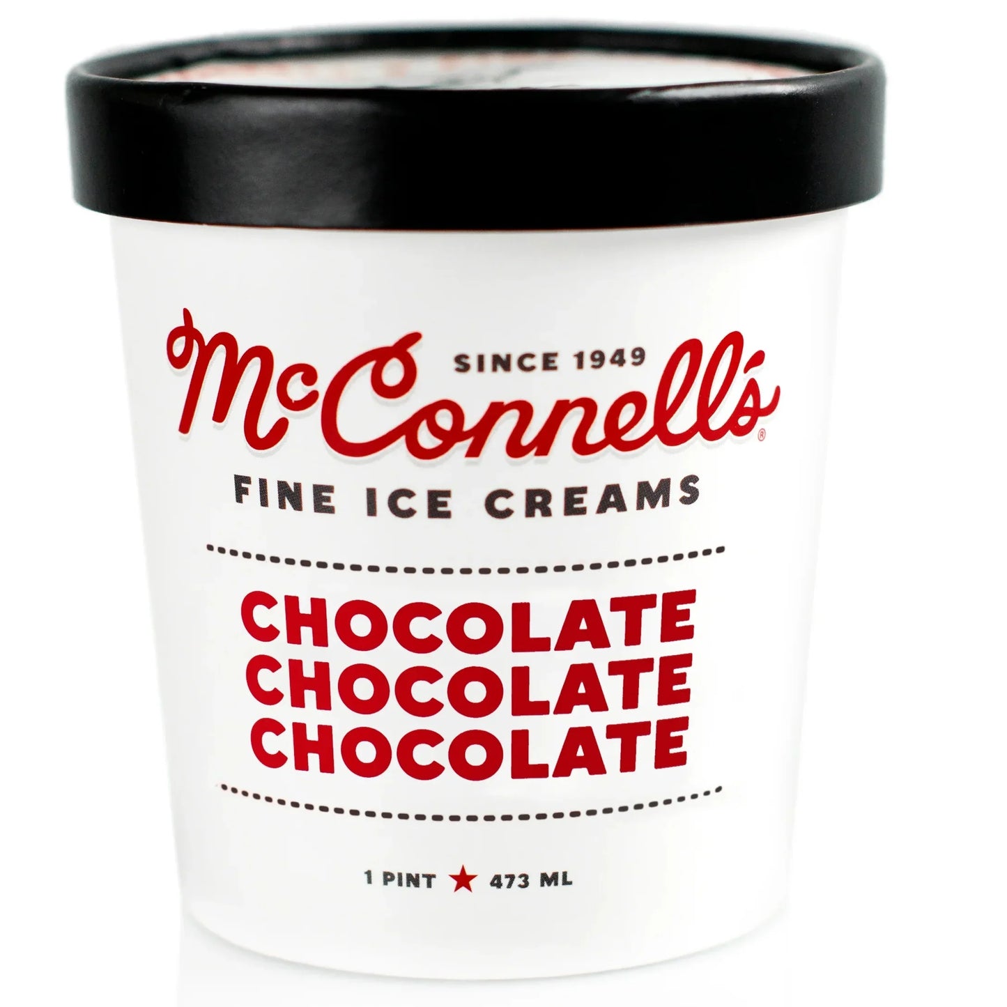 McConnell's Ice Cream Chocolate Chocolate Chocolate Pint