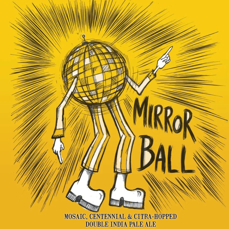 Hop Butcher Mirror Ball 16oz. Can