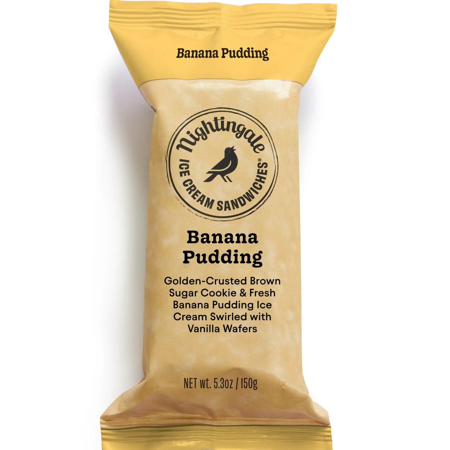 Nightingale Ice Cream Sandwich Banana Pudding 5.4oz.
