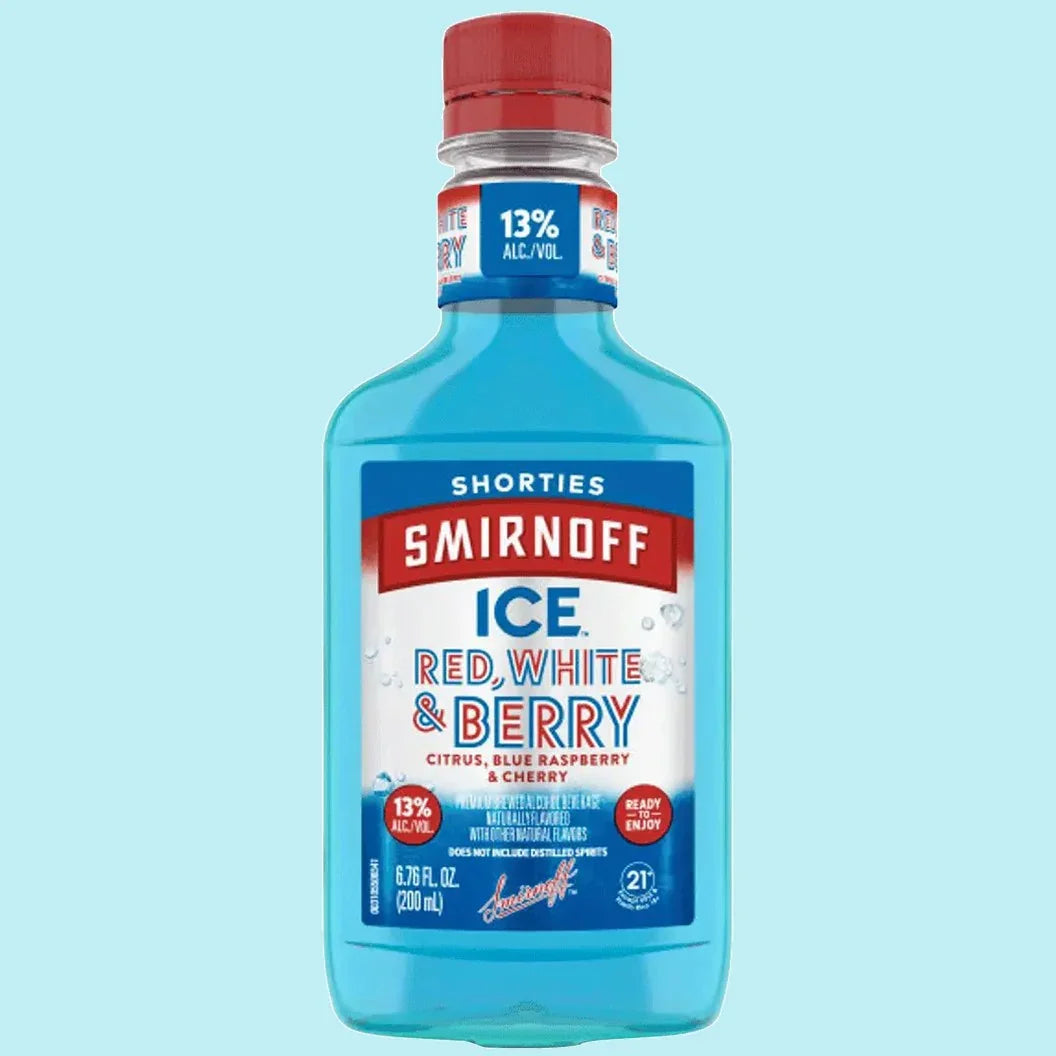 Smirnoff Ice Shorties Red White & Berry 200ml.