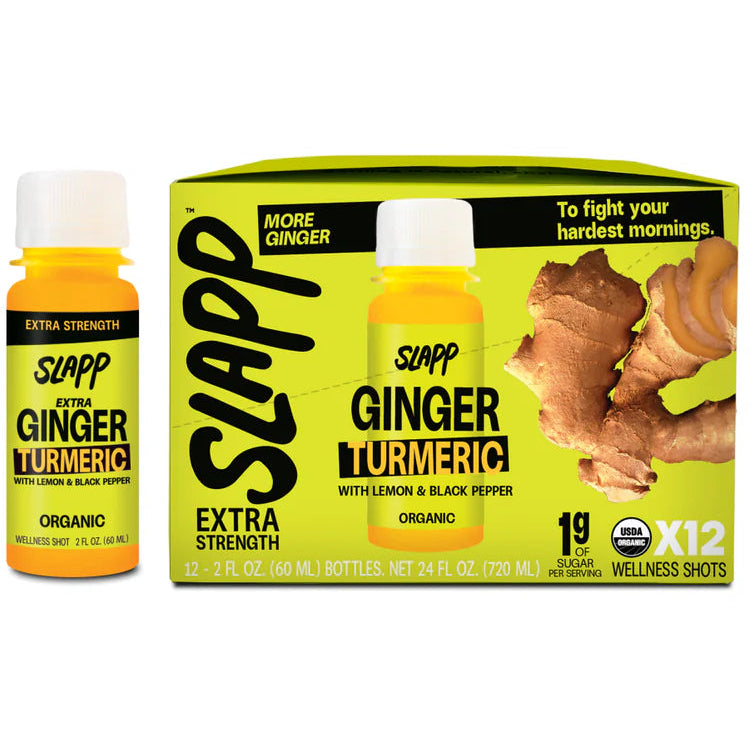Slapp Extra Ginger Turmeric Shot 2oz.