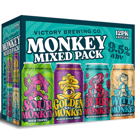 Victory Monkey Mixed Pack 12oz. Can Special