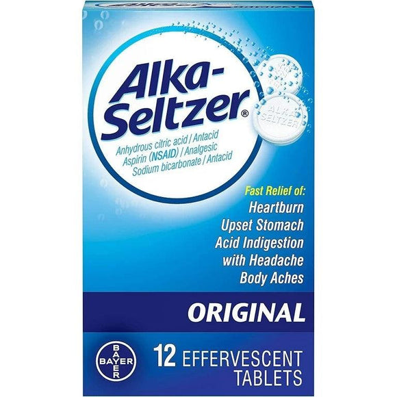 Alka Seltzer Original - 12 Count - East Side Grocery