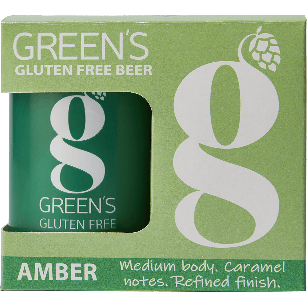 Green's Gluten Free Amber Ale 12oz. Can