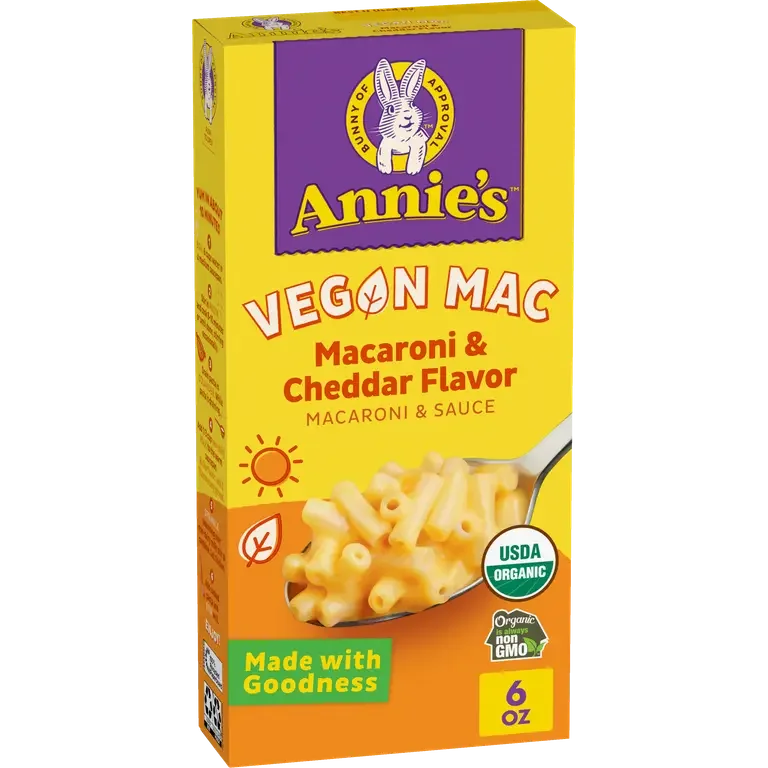 Annie's Vegan Macaroni & Cheese Flavor 6oz.