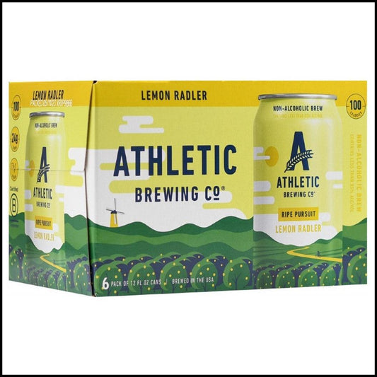Athletic Non Alcoholic Lemon Radler 12oz. Can - East Side Grocery