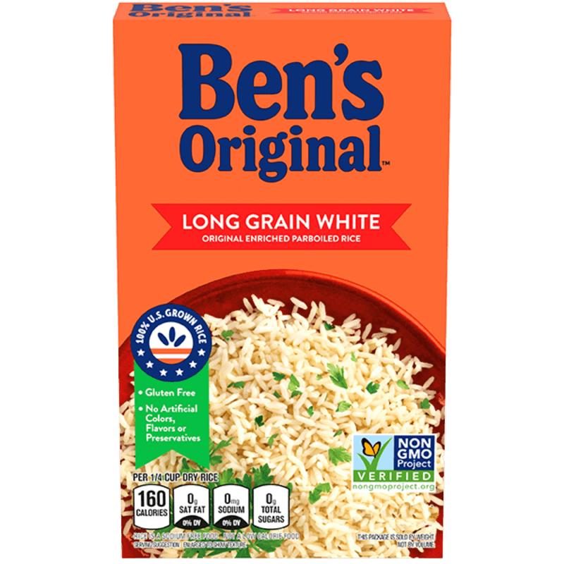 Ben's Original Long Grain White Rice 2lb. - East Side Grocery