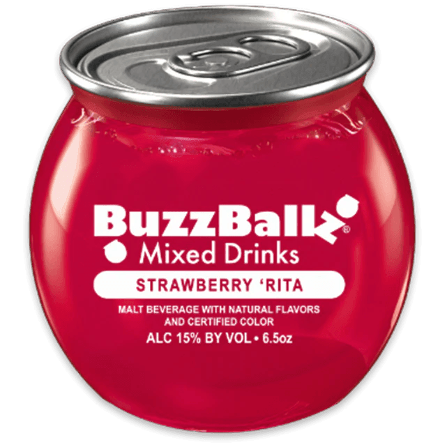 BuzzBallz Strawberry Rita 6.5oz - East Side Grocery