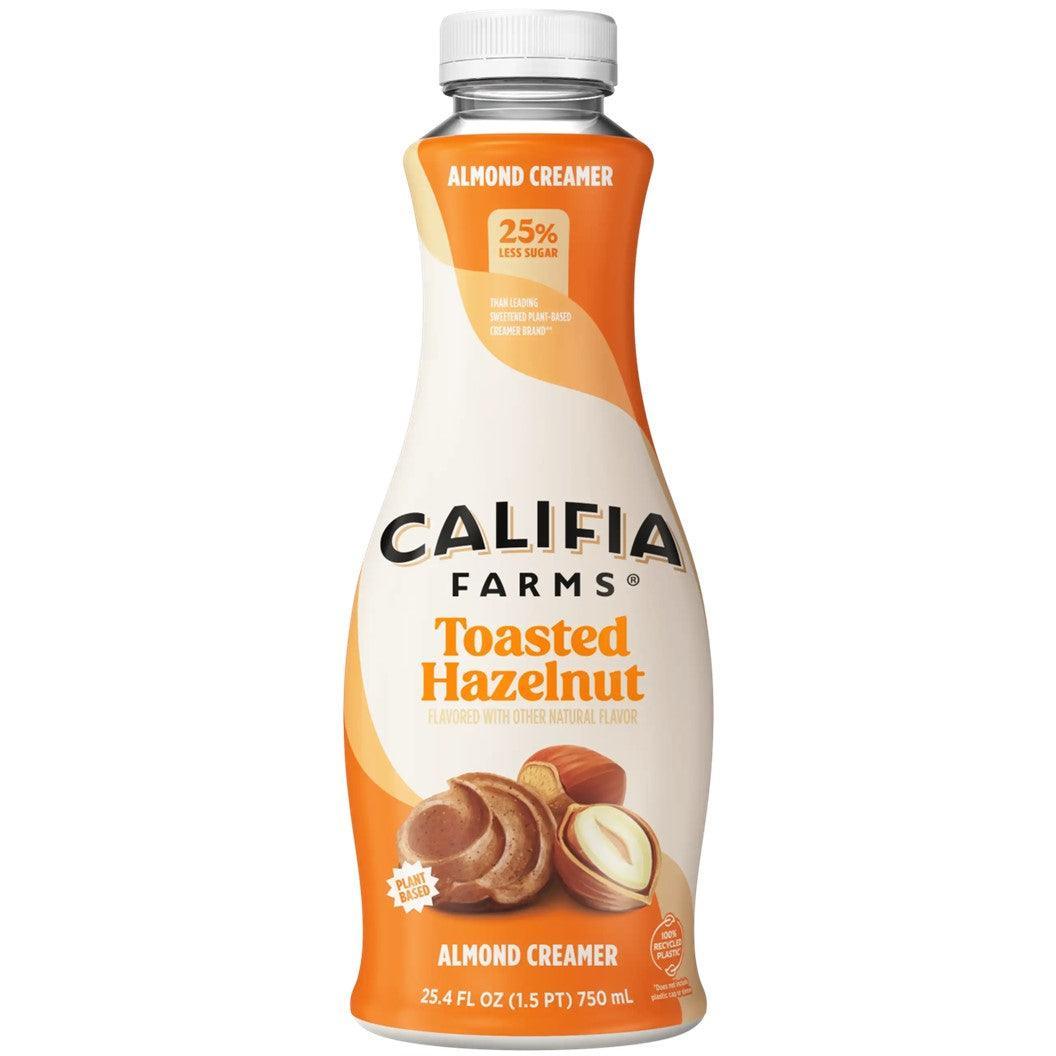 Califia Almond Milk Creamer Toasted Hazelnut 25.4oz. - East Side Grocery