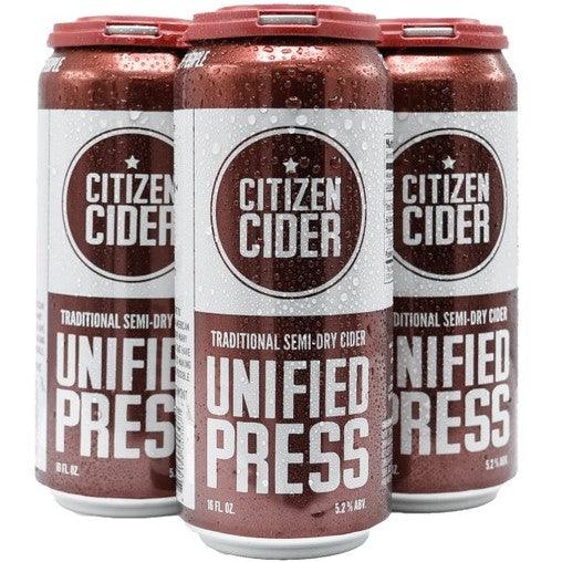 Citizen Cider Unified Press 16oz. Can - East Side Grocery
