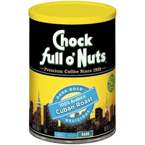 Chock Full O'Nuts Ground Coffee Can