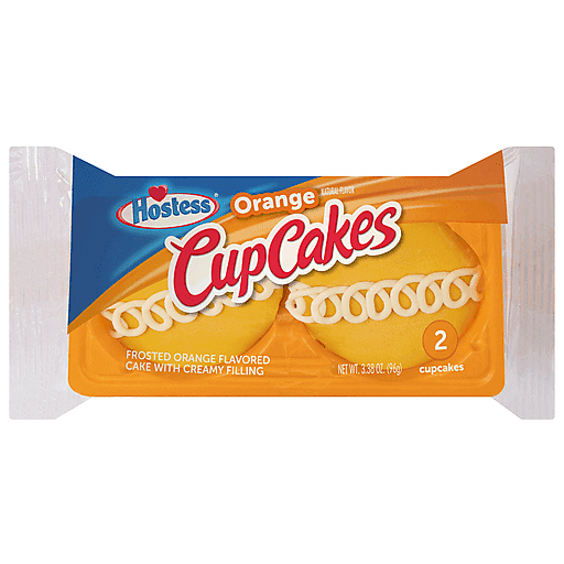 Hostess Cup Cakes Orange