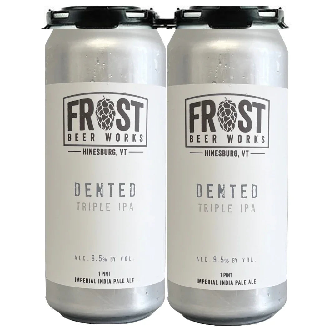 Frost Beer Works Dented 16oz. Can