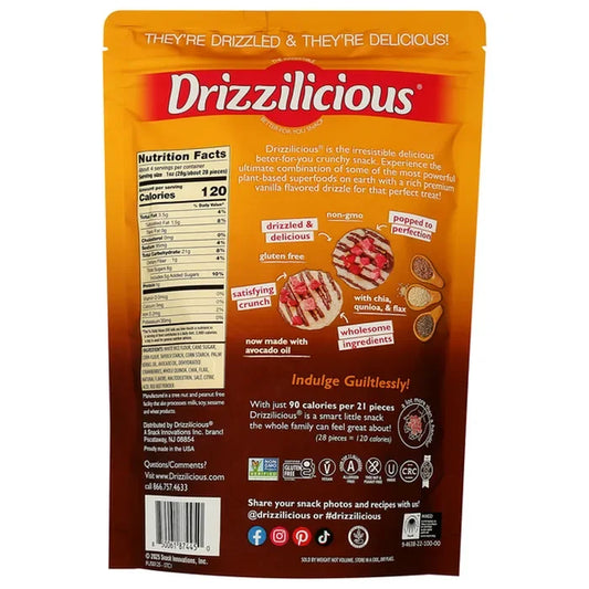 Drizzilicious Strawberry Chocolaty Bites 4oz.