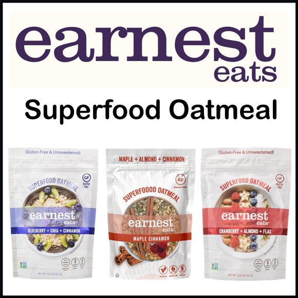 Earnest Eats Superfood Oatmeal 11.5oz.