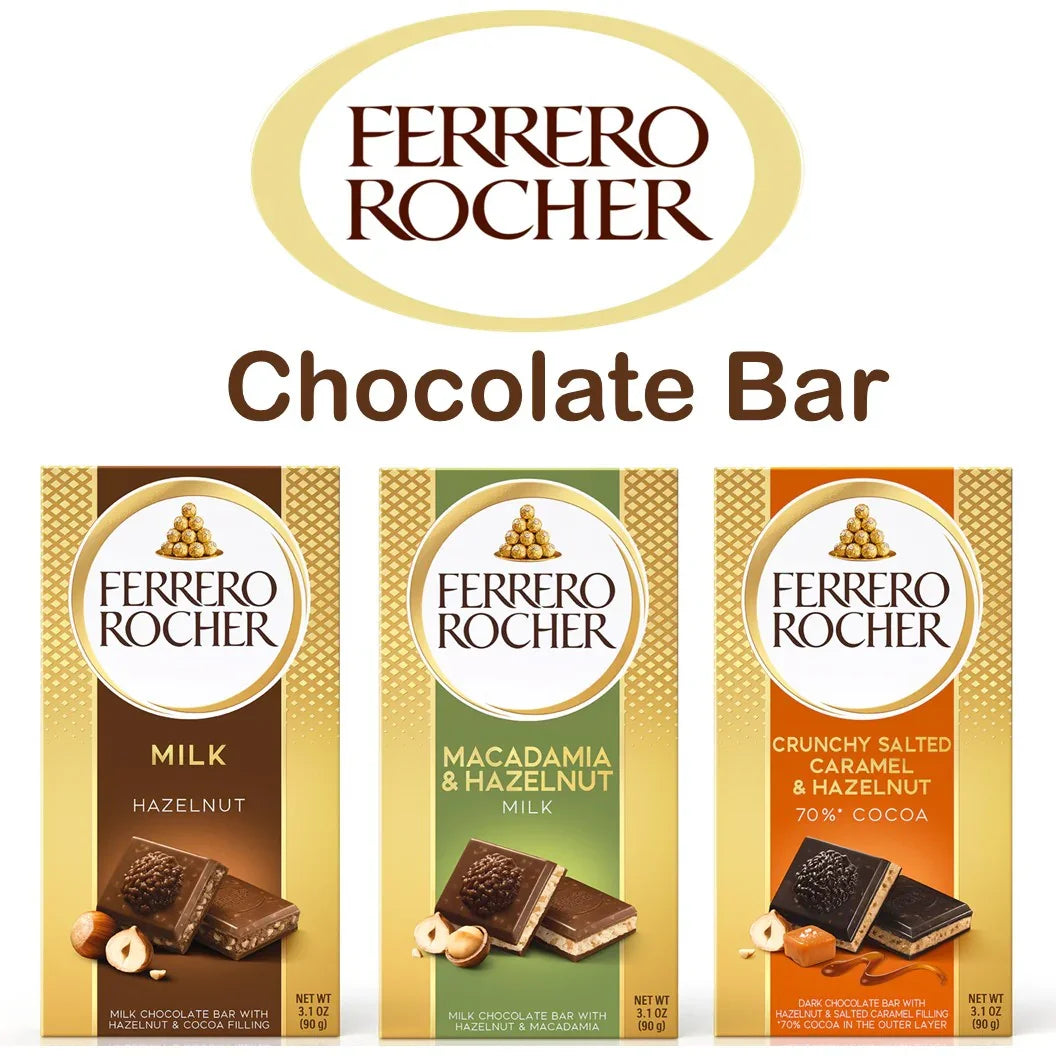 Ferrero Rocher Chocolate Bar 3.1oz.