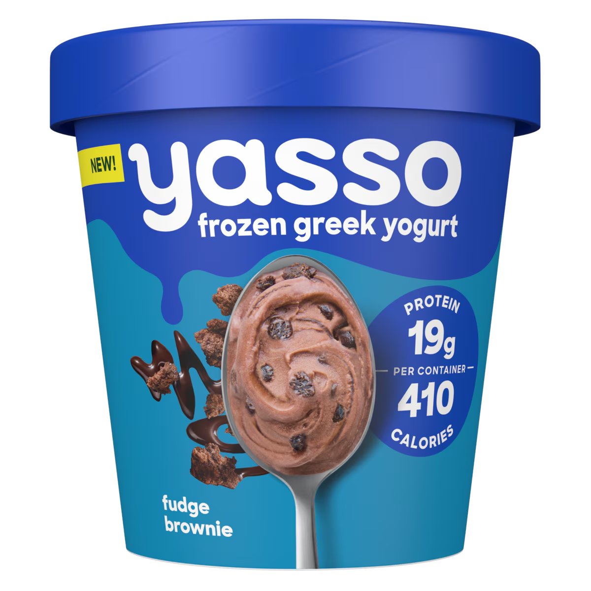 Yasso Frozen Greek Yogurt Fudge Brownie 14oz.