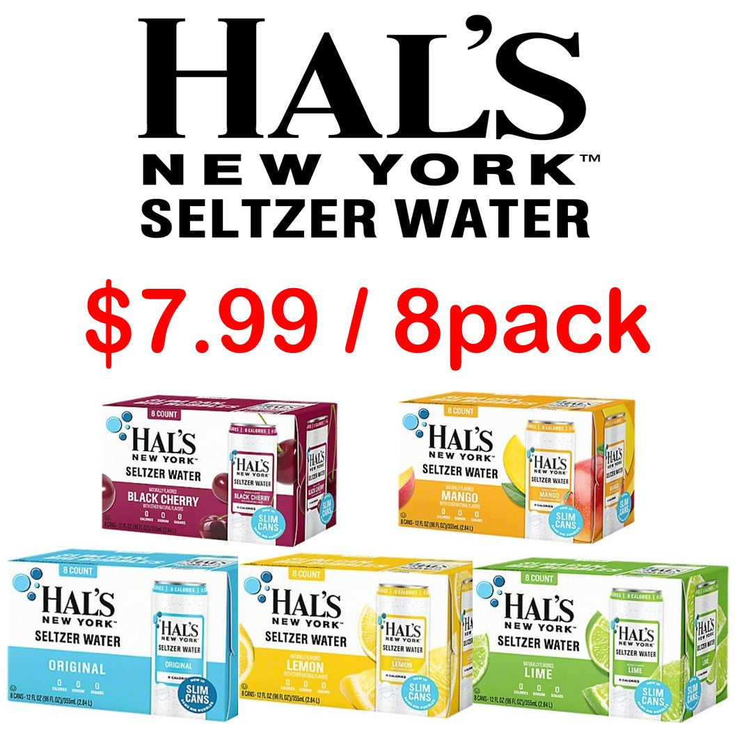 Hal's Seltzer 12 Can Special