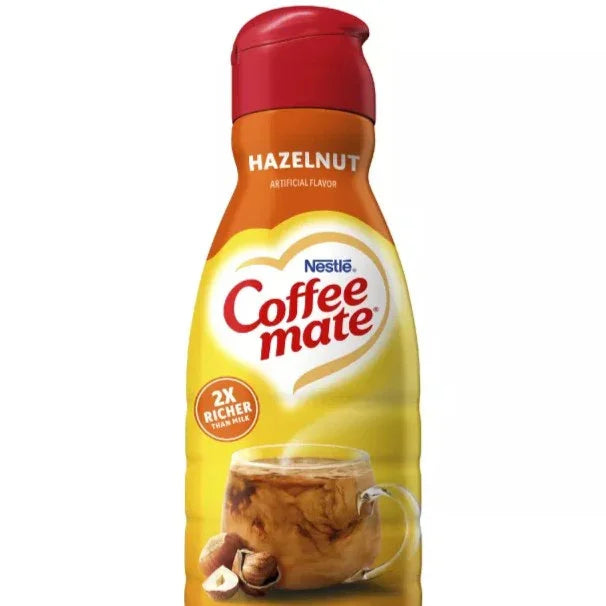 Coffee Mate Creamer Hazelnut 16oz.