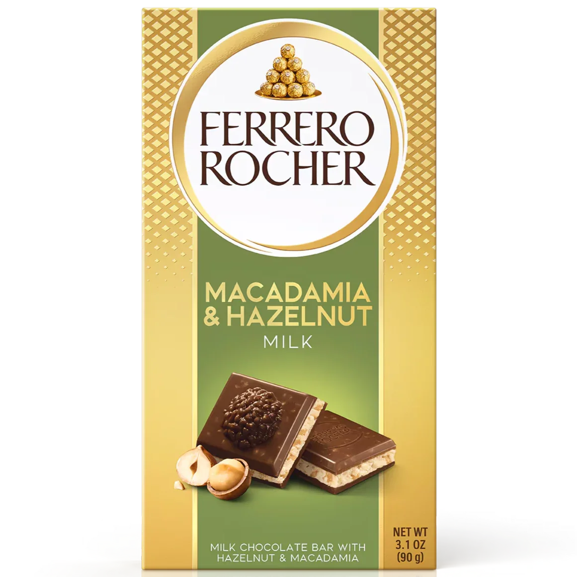 Ferrero Rocher Chocolate Bar 3.1oz.