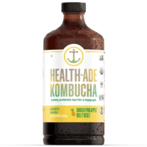 Health-Ade Kombucha Ginger Pineapple 16oz. - East Side Grocery