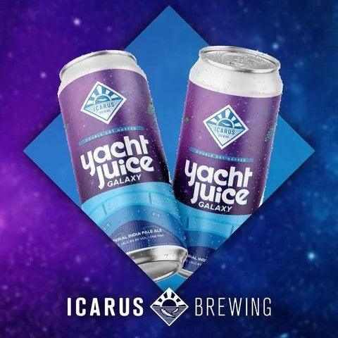 Icarus Brewing DDH Yacht Juice Galaxy 16oz. Can - East Side Grocery