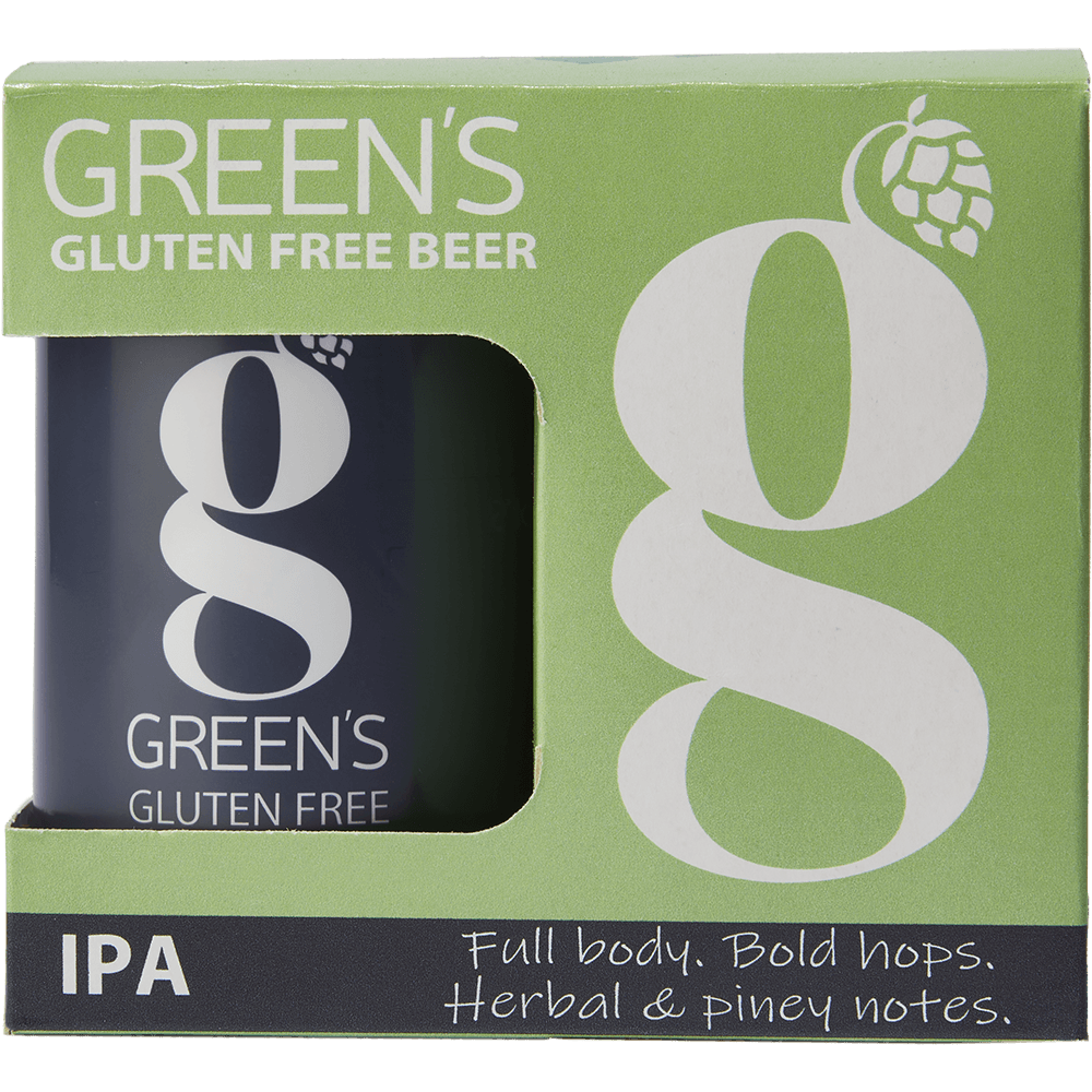 Green's Gluten Free IPA 12oz. Can