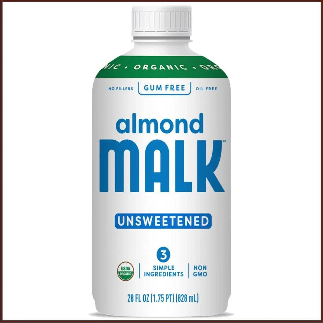 Malk Almond Milk Unsweetened 28oz. - Greenwich Village Farm