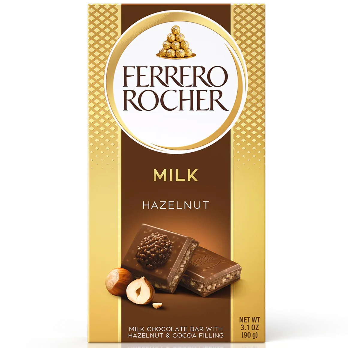 Ferrero Rocher Chocolate Bar 3.1oz.