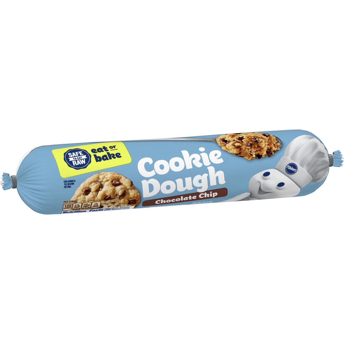 Pillsbury Chocolate Chip Cookie Dough 16.5oz. - East Side Grocery