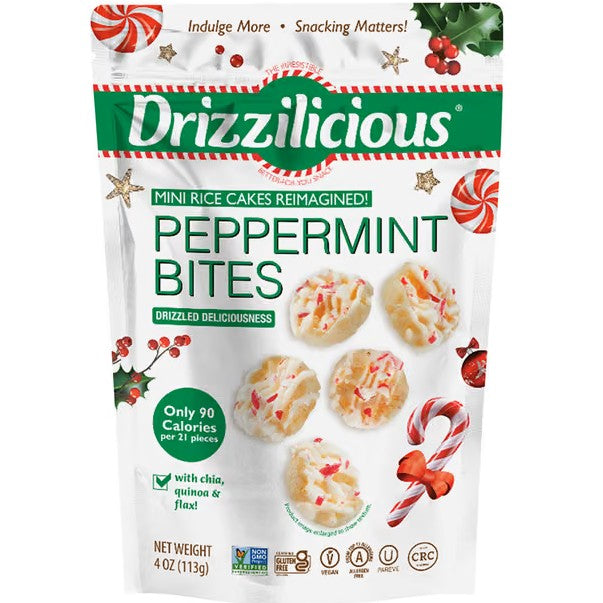 Drizzilicious Peppermint Bites 4oz.