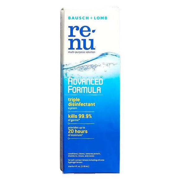 Renu Fresh Contact Lenses Solution - 4oz - East Side Grocery