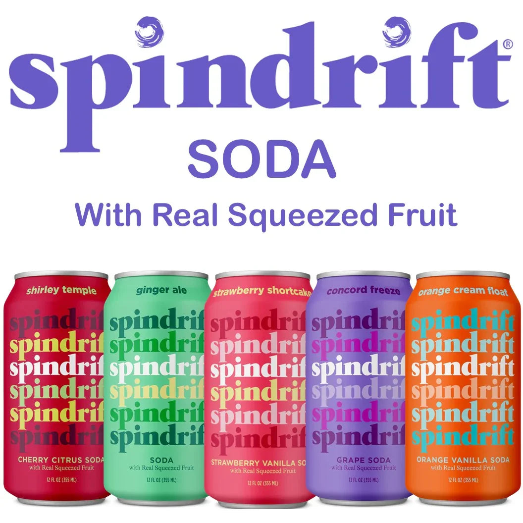 Spindrift Soda 12oz. Can
