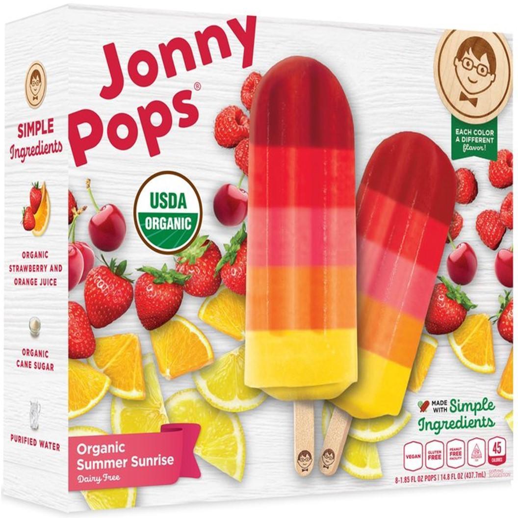 Jonny Pops Summer Sunrise Water Pops 14.8oz.