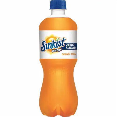 Sunkist Orange Zero 20oz. Bottle