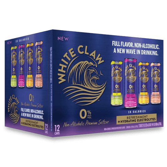 White Claw Non-Alcoholic Variety Pack 12oz. Can - East Side Grocery