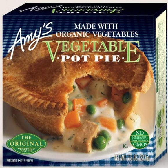 Amy's Vegetable Pot Pie (Frozen) 7.5oz. - East Side Grocery