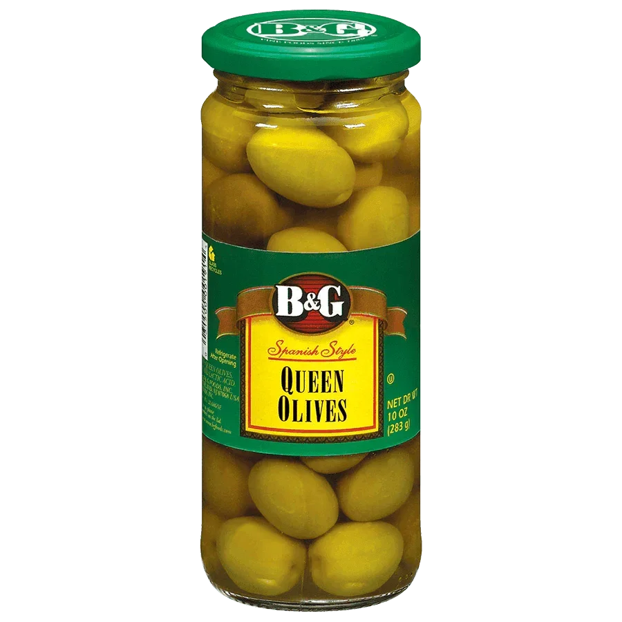 B & G Queen Olives 10oz - East Side Grocery
