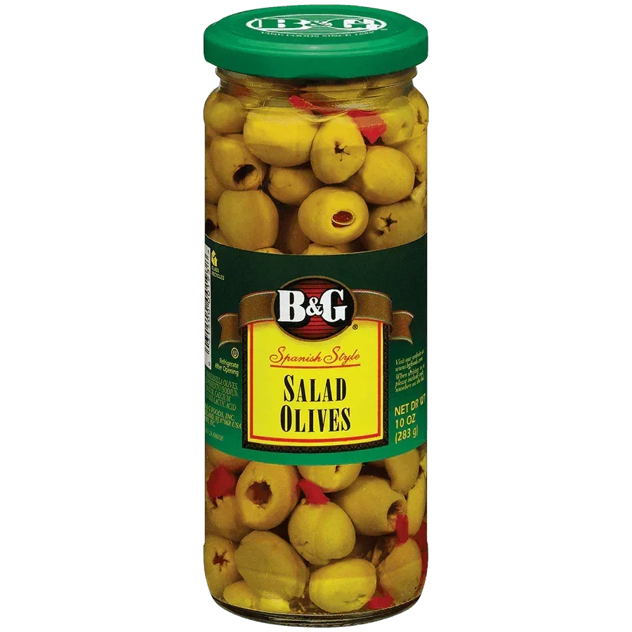 B & G Salad Olives - 10oz - East Side Grocery