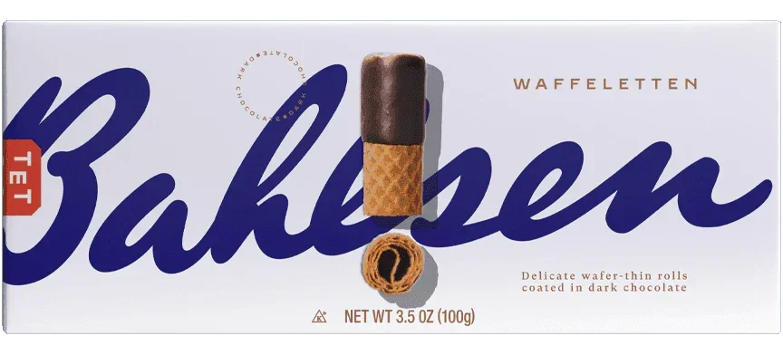 Bahlsen Cookies Waffeletten Dark 3.5oz. - East Side Grocery