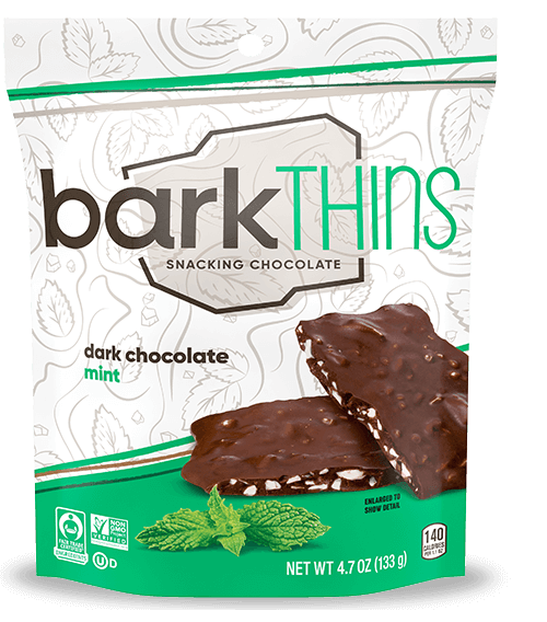 Bark Thins Dark Chocolate Mint 4.7oz. - East Side Grocery