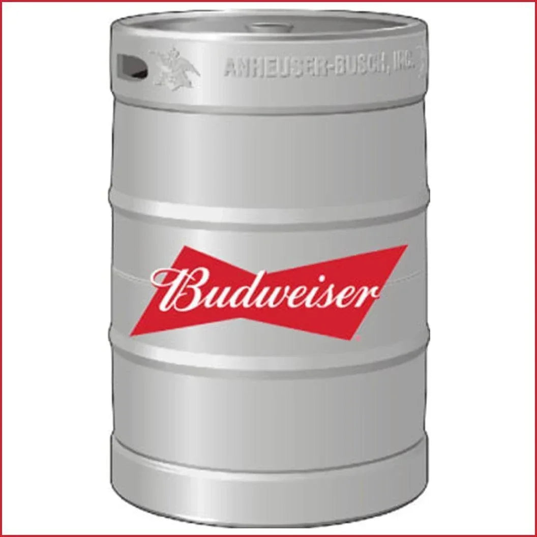 Budweiser 15.5 gal (Half Barrel) Keg - East Side Grocery